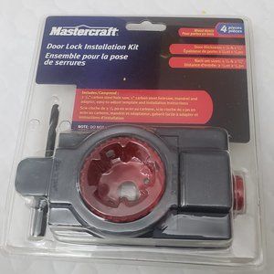 Mastercraft Door Lock Installation Kit